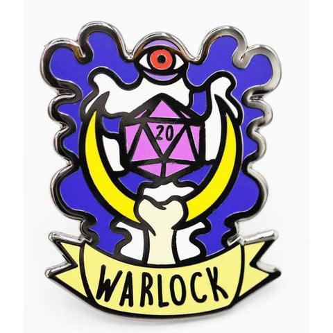 Banner Class Pin: Warlock