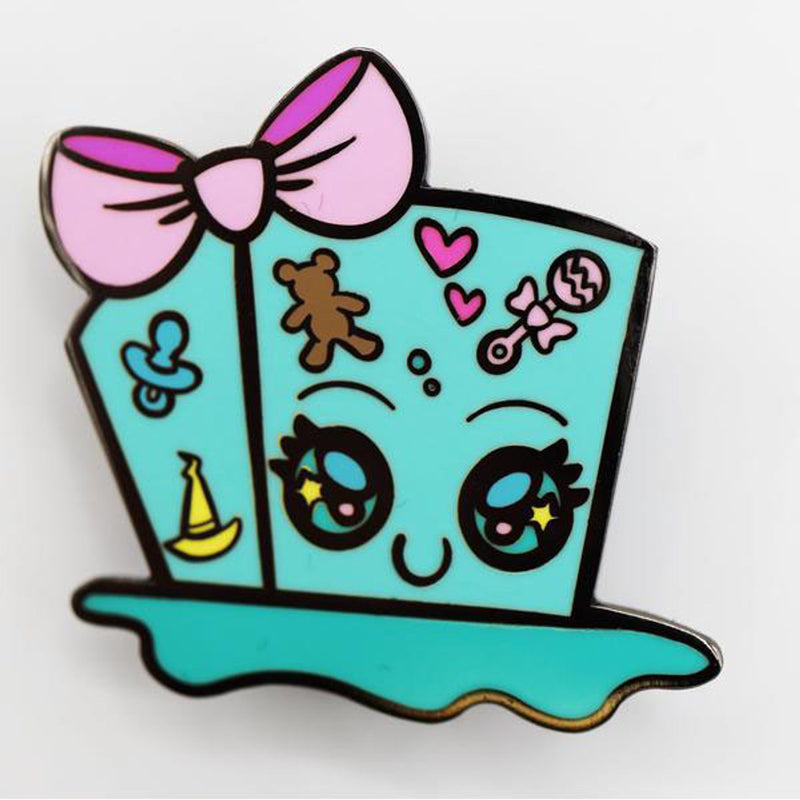 Baby Monster Pin: Gelly Cube