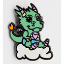 Baby Monster Pin: Dragon