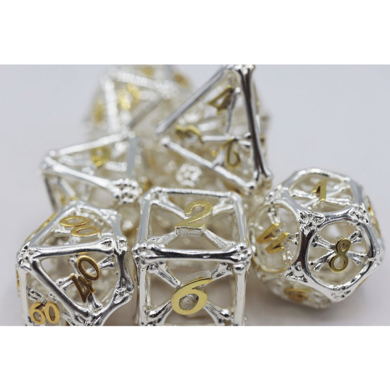 Hollow Holy Bones RPG Metal Dice Set