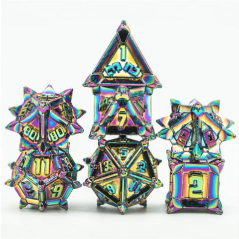 Mystic Flail RPG Metal Dice Set