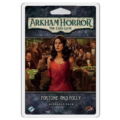 Arkham Horror: The Card Game AHC71 Fortune and Folly Scenario Pack
