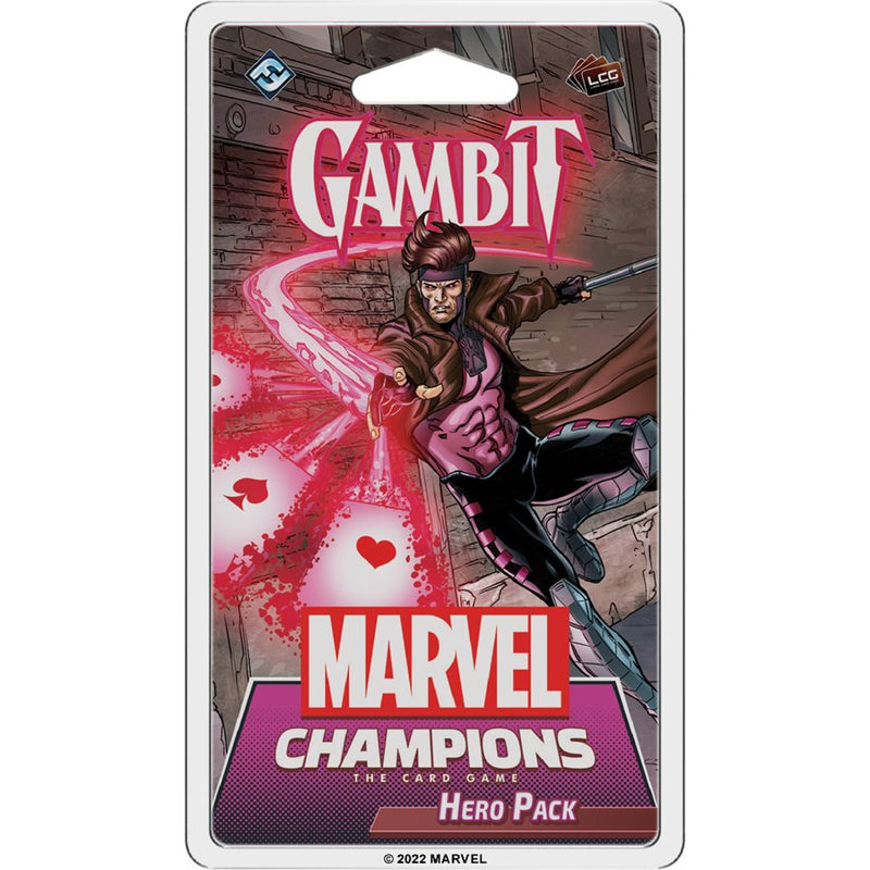 Marvel Champions Mc37 Gambit Hero Pack