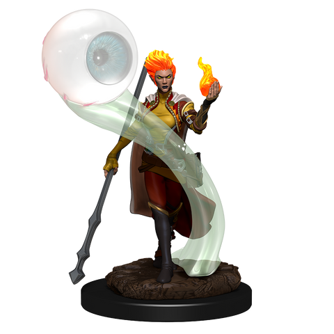 Wizkids D&D Miniature 93046 Fire Genasi Wizard Female Prepainted