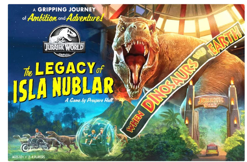 Bg Jurassic World: The Legacy of Isla Nublar