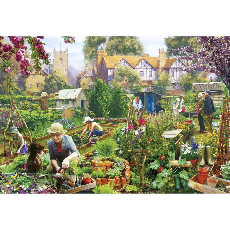 Gibsons Puzzle 500 Green Fingers