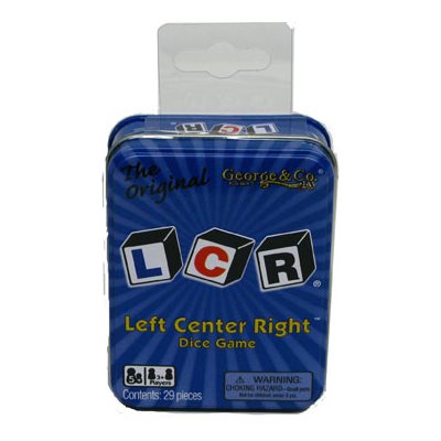 Dice Game Lcr Tin