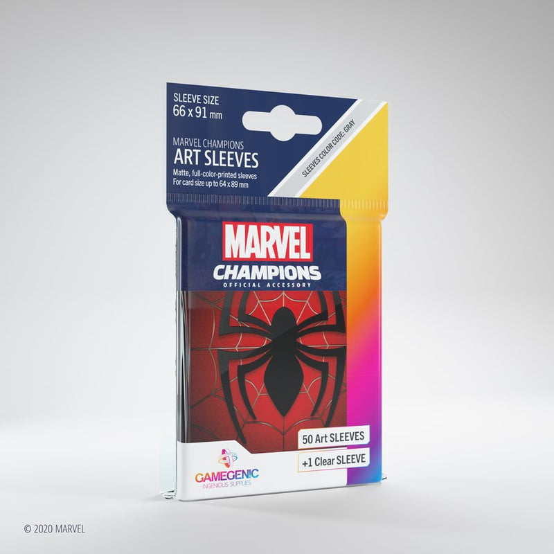 Gamegenic Sleeves: Marvel Champions Spider-Man (50)