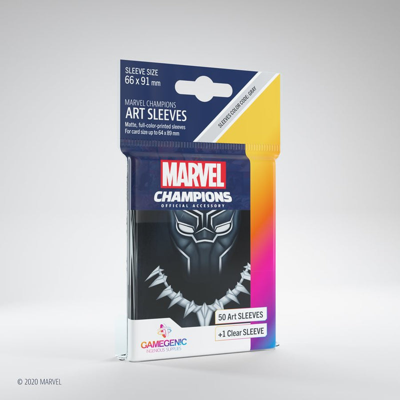Gamegenic Sleeves: Marvel Champions Black Panther (50)