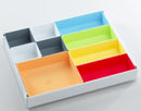 Token Silo: White/Multi-Colour