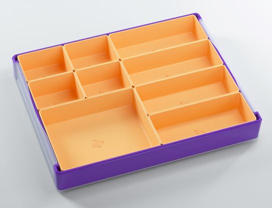 Token Silo: Purple/Orange