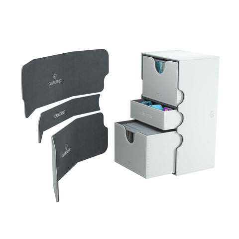 Gamegenic Deck Box: Stronghold Convertible White (200ct)
