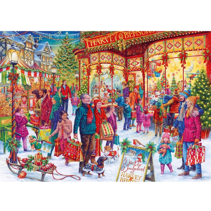 GIbsons Puzzle Winter Wonderland Limited Edition Jigsaw Puzzle