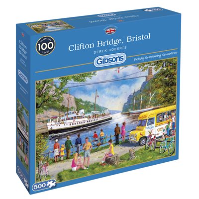 Gibsons Puzzle 500 Clifton Bridge, Bristol