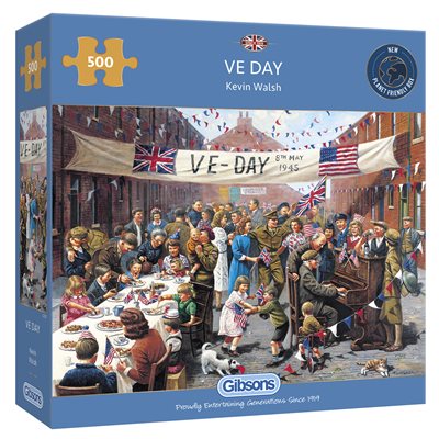 Gibsons Puzzle 500 Ve Day