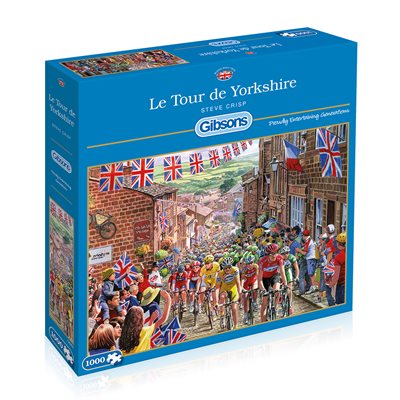 Gibsons Puzzle 1000 Le Tour De Yorkshire
