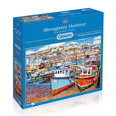 Gibsons Puzzle 1000 Mevagissey Harbour