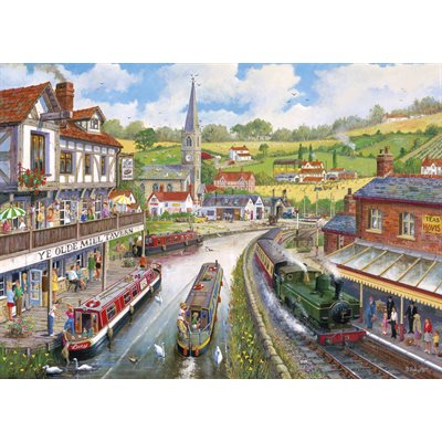 Gibsons Puzzle 1000 Ye Old Mill Tavern