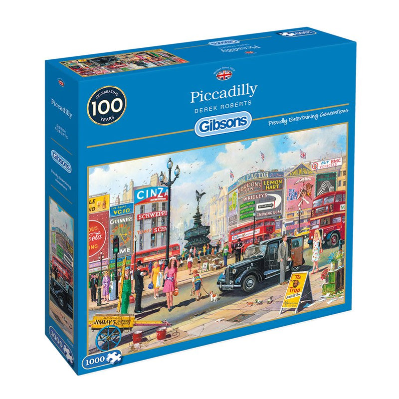 Puzzle Gibson 1000 Piece Piccadilly