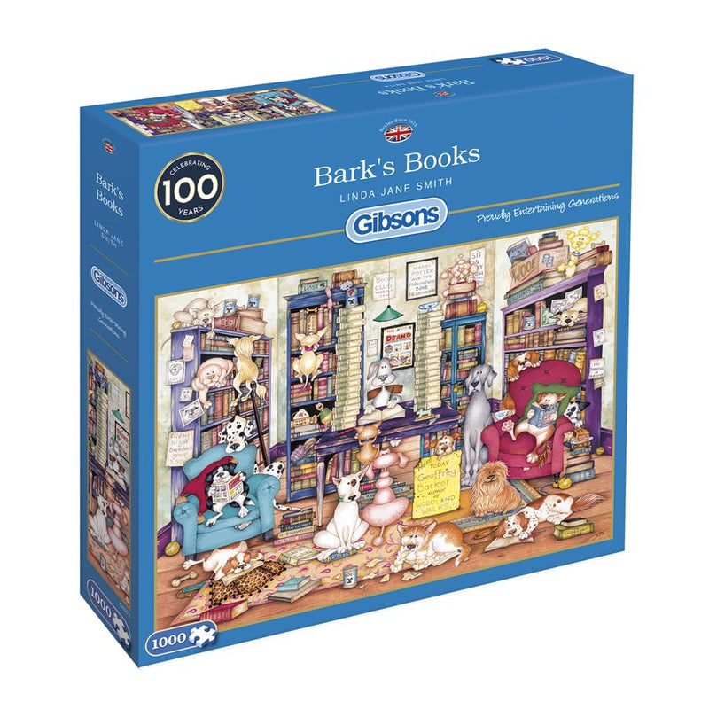 Puzzle Gibson 1000 Piece Bark's Books