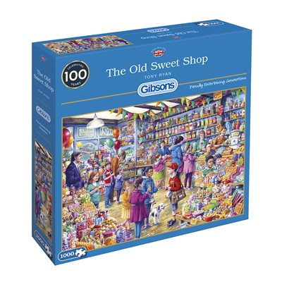 Gibsons Puzzle 1000 Old Sweet Shop