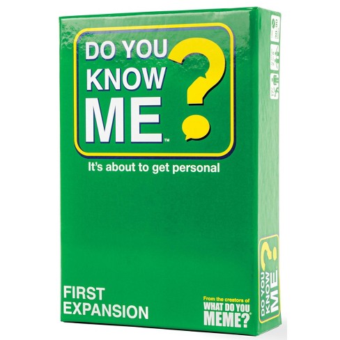 Pg Do You Know Me? Expansion 1