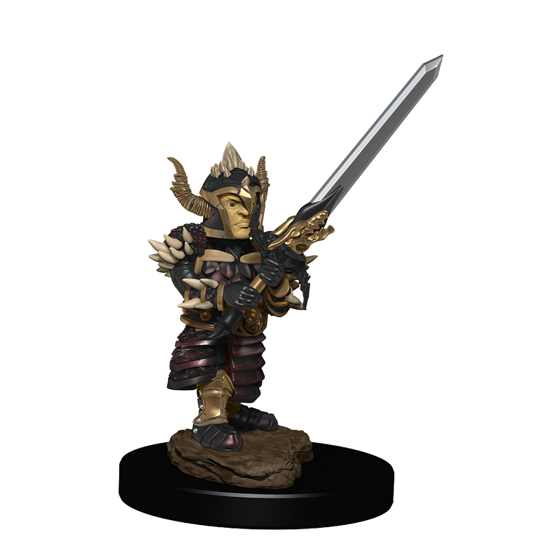 Wizkids D&D Miniature 93047 Halfling Fighter Male Prepainted