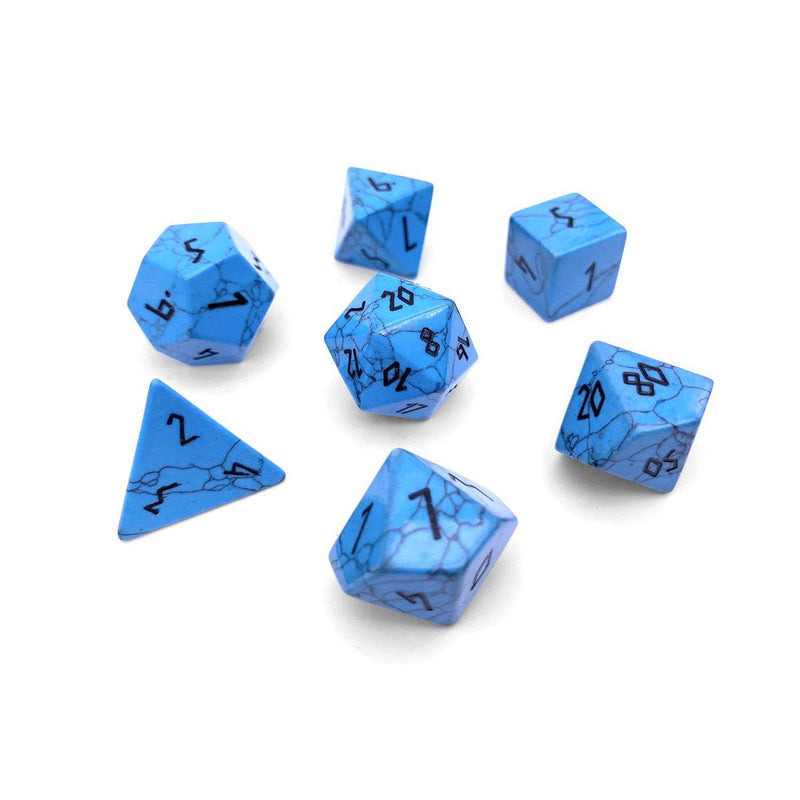 Norse Foundry Poly Dice Set Turquoise