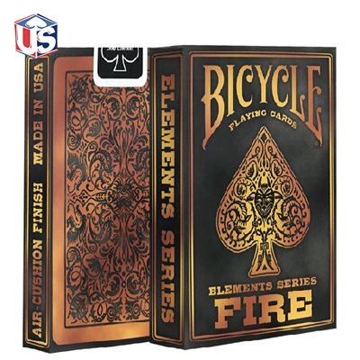 Elements Fire Bicycle Playing Cards