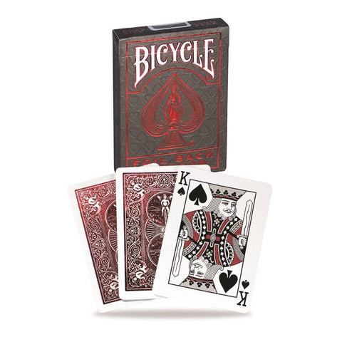 Playing Cards Bicycle Metalluxe Red