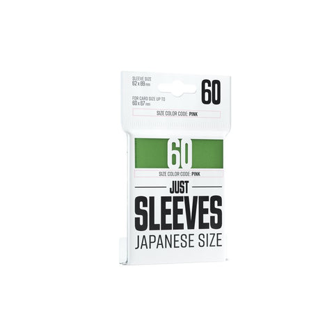 Just Sleeves: Japanese Size Green (60)