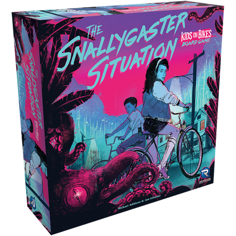 BG Snallygaster Situation: a Kids on Bikes Board Game