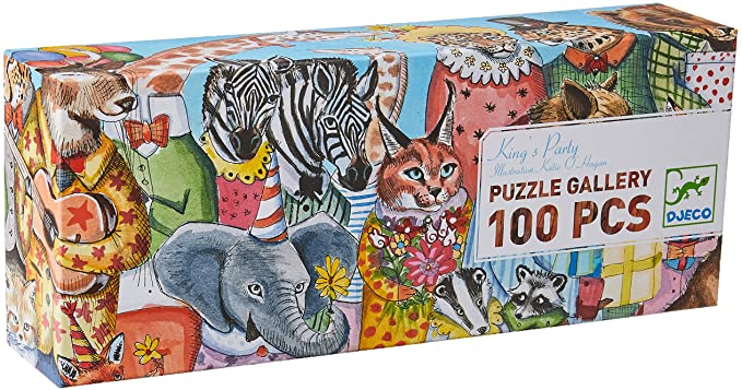Puzzle Djeco Gallery Puzzle 100 Piece King's Party