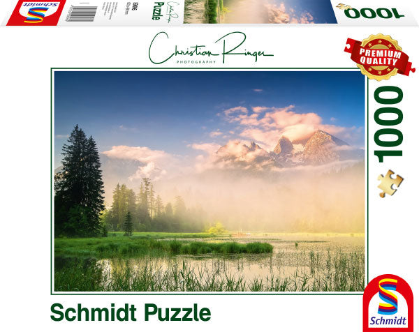 Schmidt Puzzle 1000 Lake Taubensee