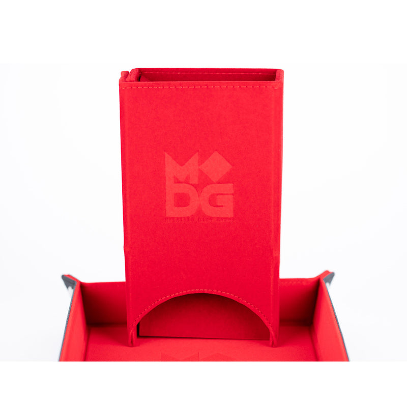 Fold Up Dice Tower - Red