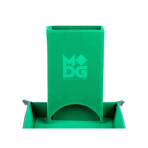 Fold Up Dice Tower - Green
