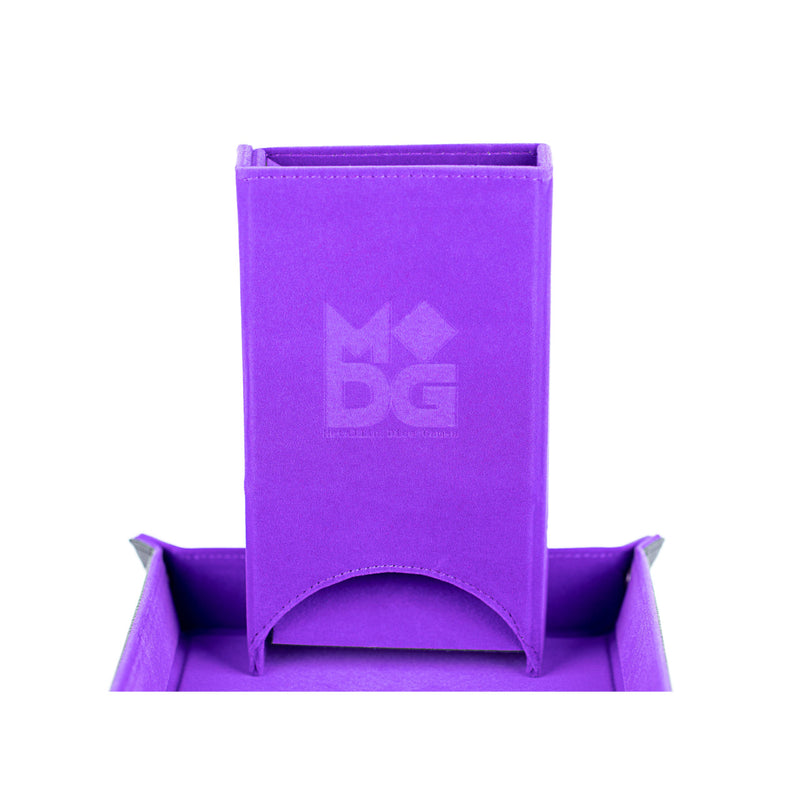 Fold Up Dice Tower - Purple