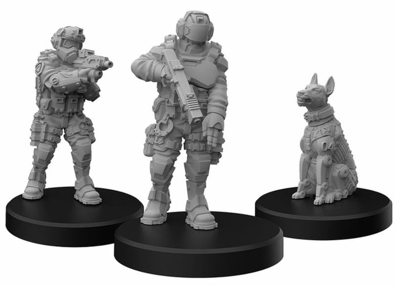 Cyberpunk Red Miniatures: Lawmen B (Enforcers)