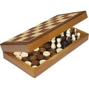 Chess and Checkers - Wooden Folding Version