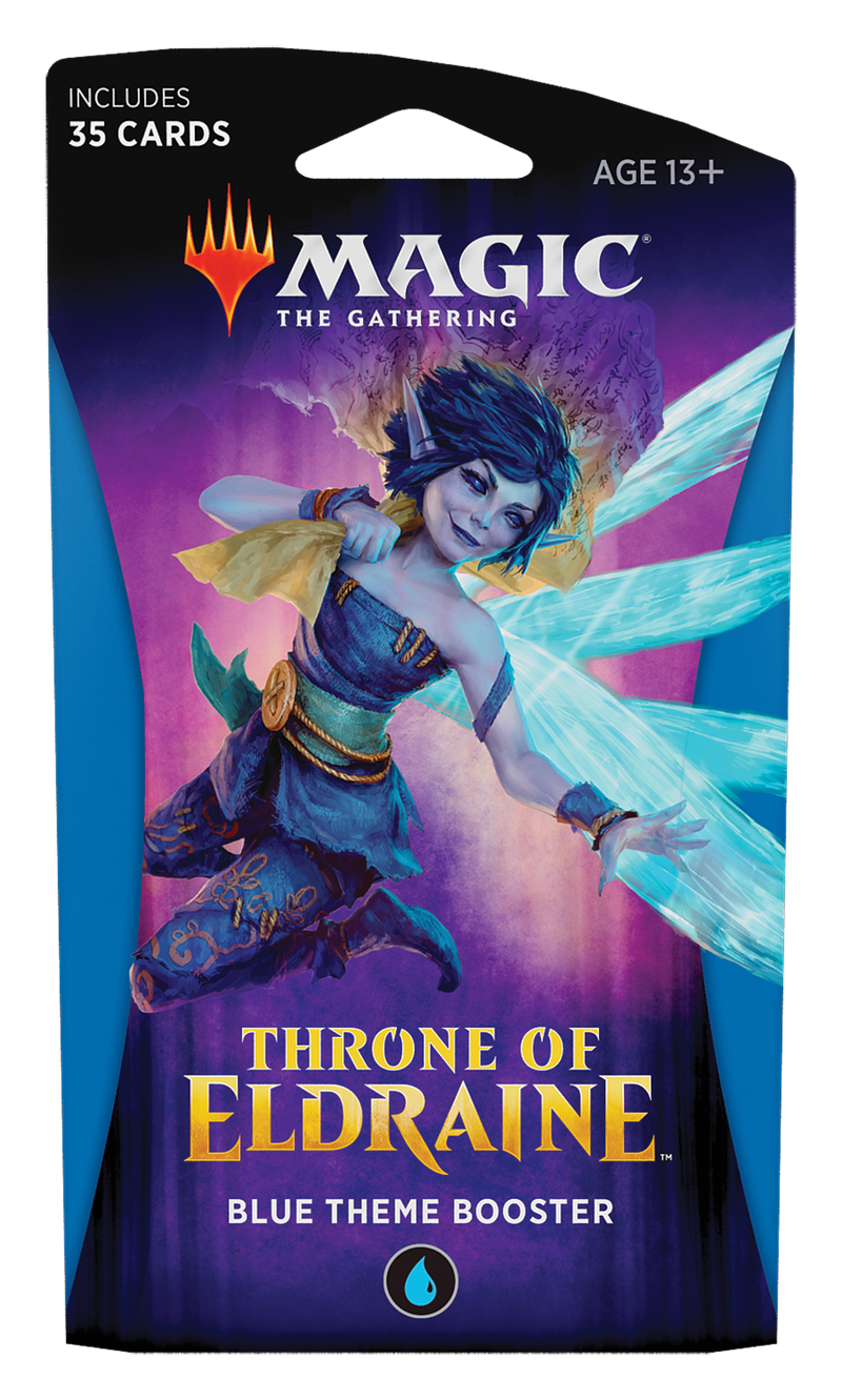 MTG Throne Of Eldraine Theme Booster - Blue