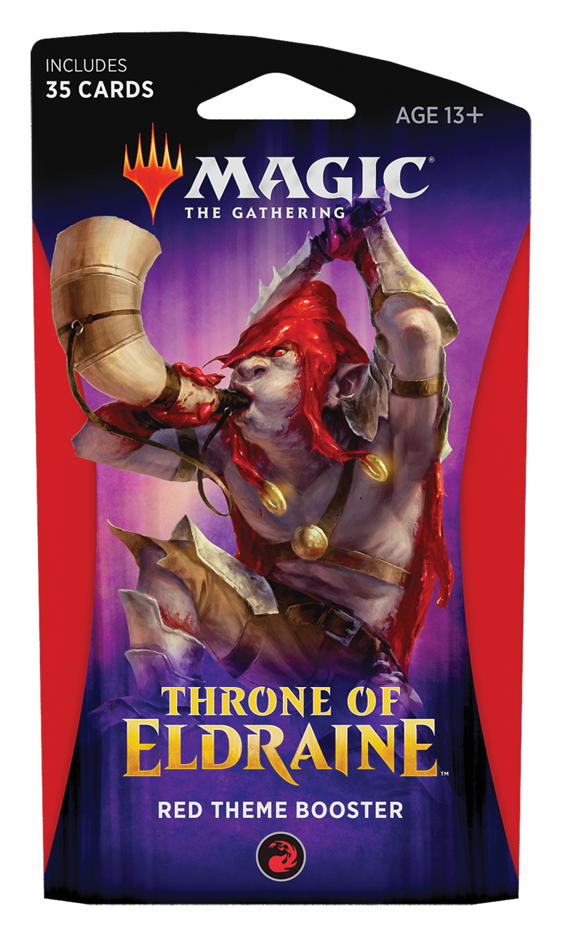 MTG Throne Of Eldraine Theme Booster - Red