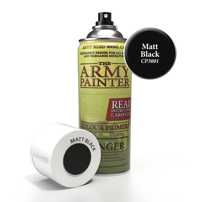 Army Painter Spray Matt Black CP3001