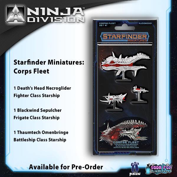 Starfinder Minis Corpse Fleet Set 1