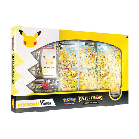 Pokémon Celebrations Pikachu V Union Special Collection