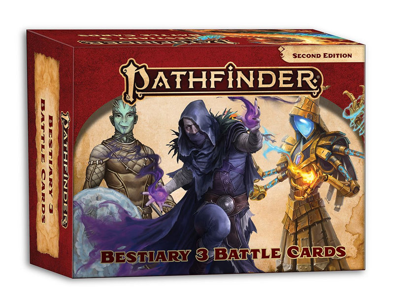 Pathfinder 2E Bestiary 3 Battle Cards