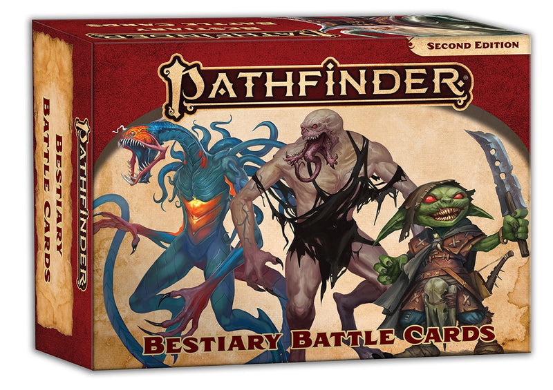 Pathfinder 2E Bestiary Battle Cards