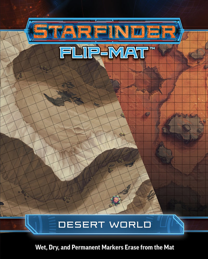 Starfinder Flip-Mat Desert World