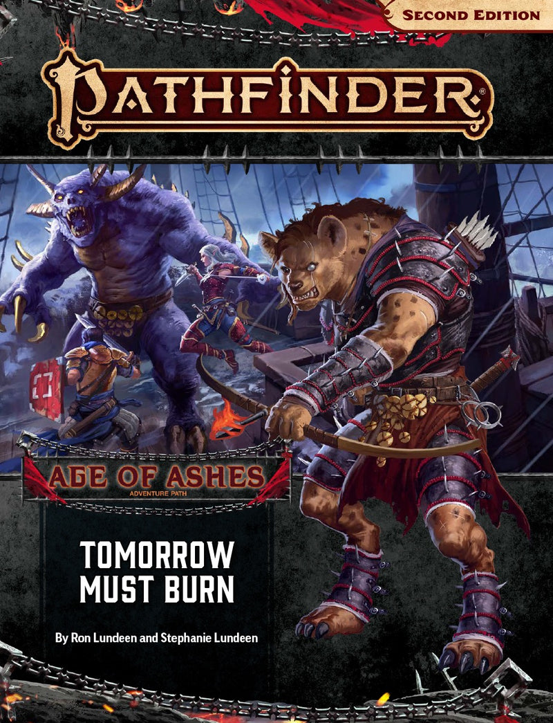 Pathfinder 2E 147 Age Of Ashes 3/6 Tomorrow Must Burn