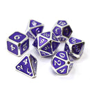 Die Hard Dice Set - Platinum Amethyst