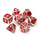 Die Hard Dice Mythica Dice Set - Platinum Ruby